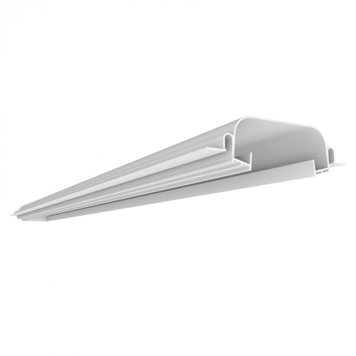 Perfil Newline Embutir Line Up Dupla para Fita de Led 2500x135x40mm SCPELD250