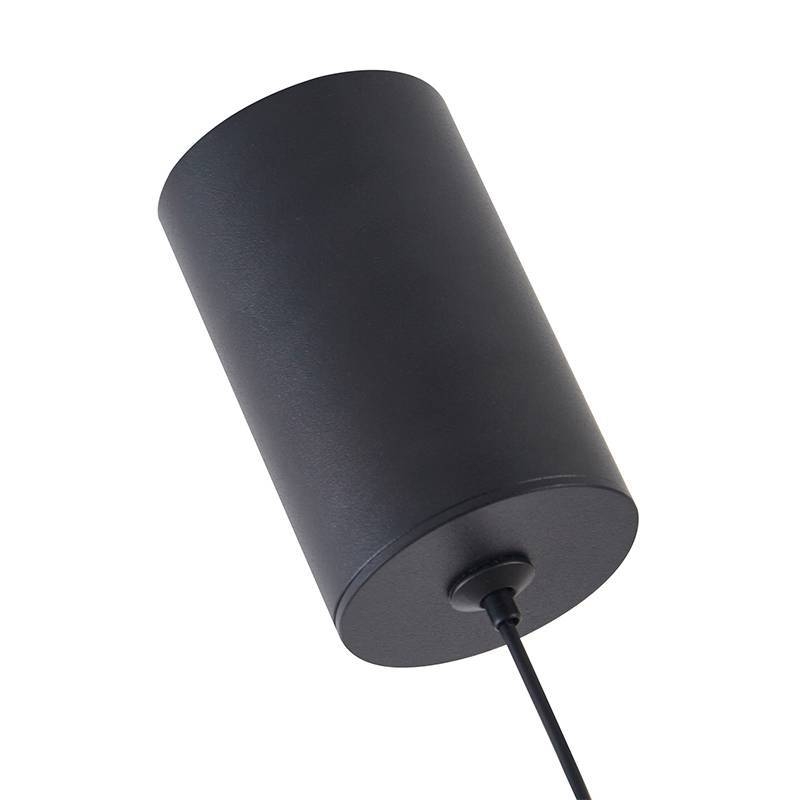 Pendente Nordecor Laju 7 watts 3000K Preto Ø60x120mm 2858