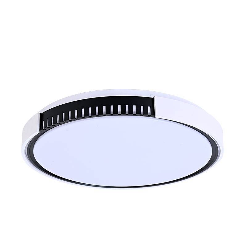 Plafon Nordecor Nita Redondo 30 watts 3000K Branco Ø500x60mm 2418