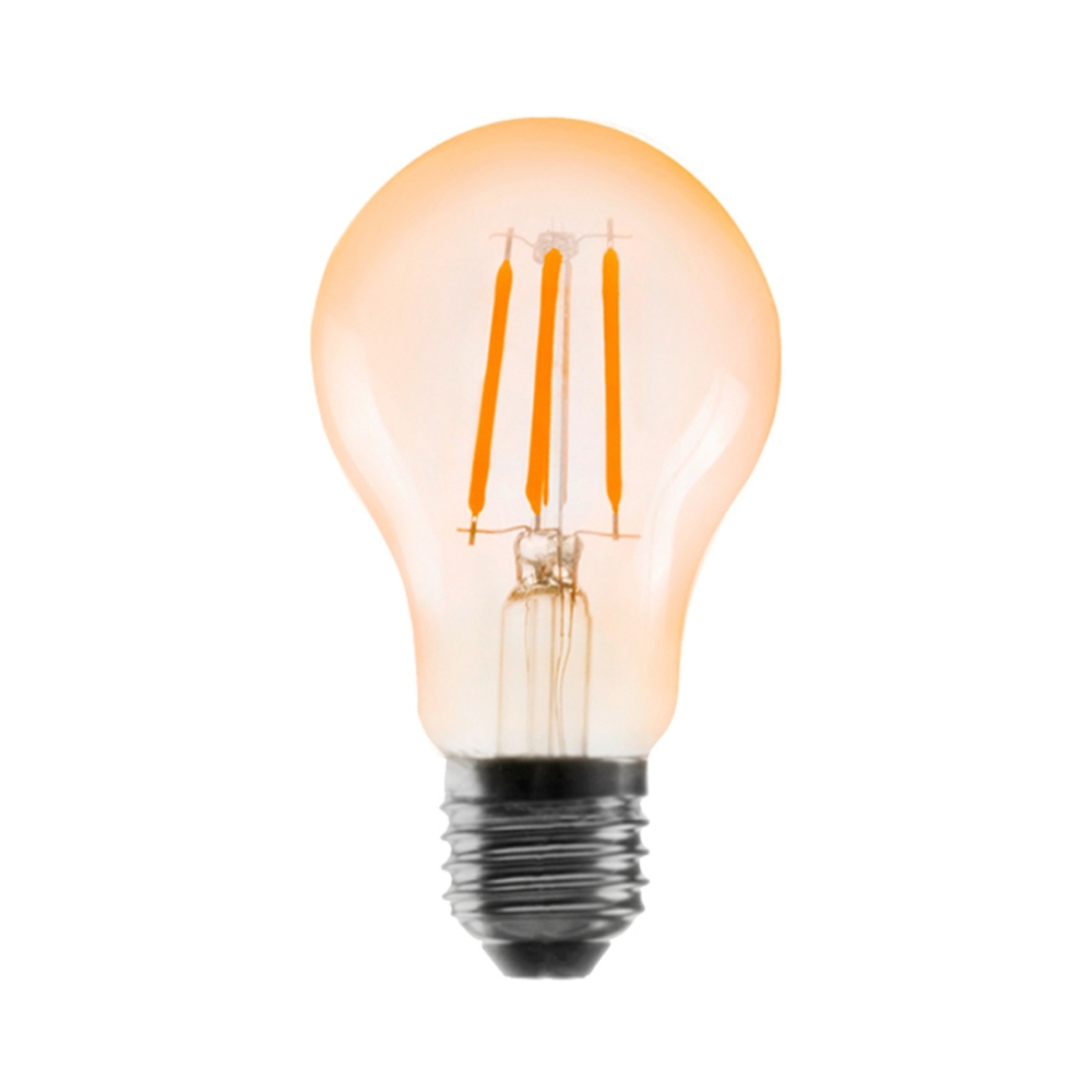 Lâmpada Nordecor Filamento Led A60 4 watts 2400K E27 Ø60x105mm 1045