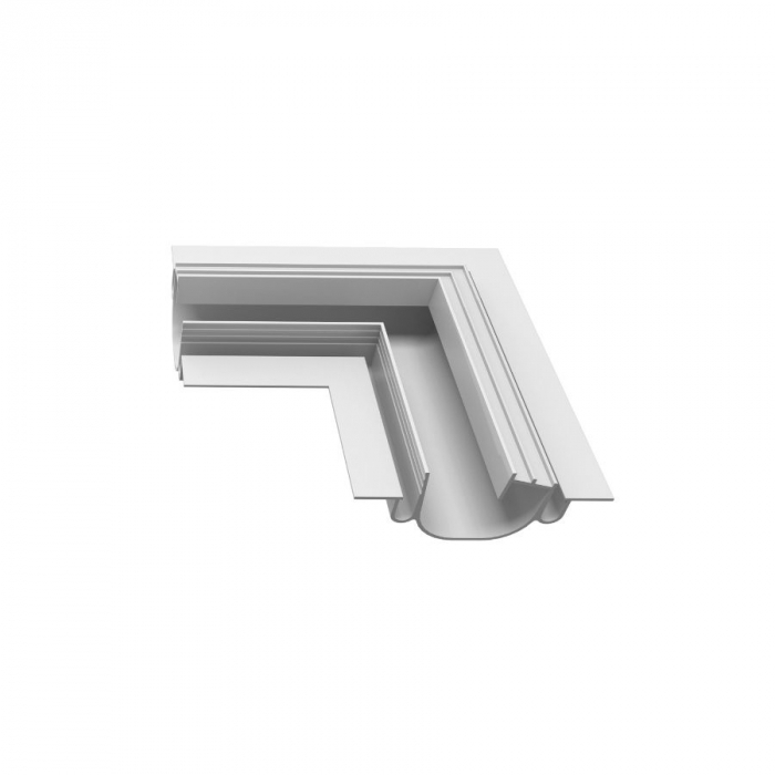 Perfil Newline Embutir Line Up Lateral Direita  137x137x35mm SCPELS000D