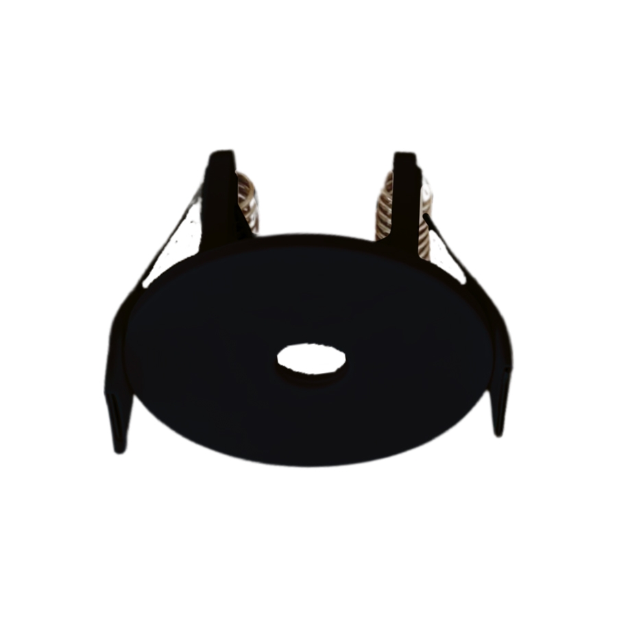 Canopla Moon de Embutir para Spot Tube/Pipe Preto Ø50mm 1061088
