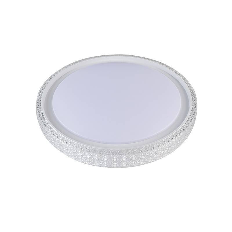 Plafon Nordecor Kenle 36 watts Multitemperatura Branco Ø500x70mm 2663