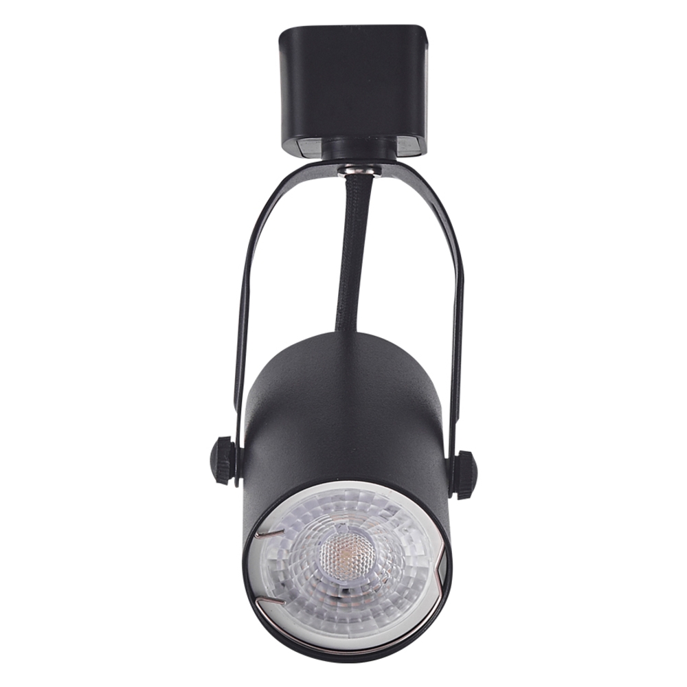 Spot para Trilho Nordecor Lille Dicróica GU10 Preto Ø53x100mm 6640