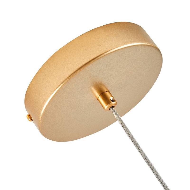 Pendente Nordecor Bitis 1L G9 Ouro Champagne 135x135mm 2784