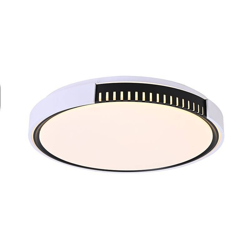 Plafon Nordecor Nita Redondo 30 watts 3000K Branco Ø500x60mm 2418