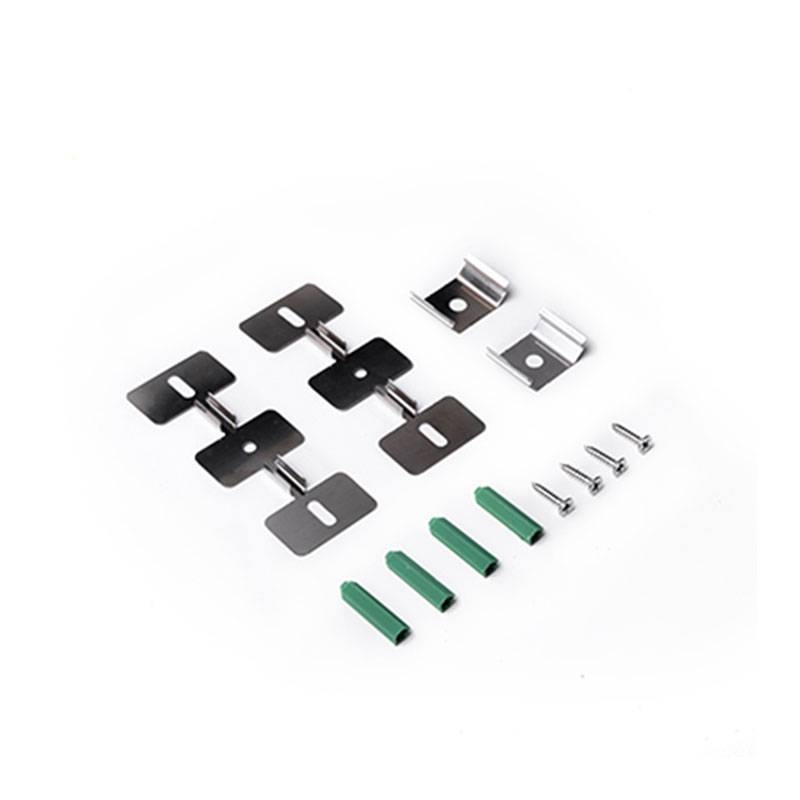 Kit de Suporte para Perfil Sobrepor Nordecor 4 Unidades 4152