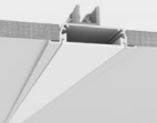 Perfil Newline Embutir Fit40 Slim para Fita de Led 1000x52x30mm SCPE43100