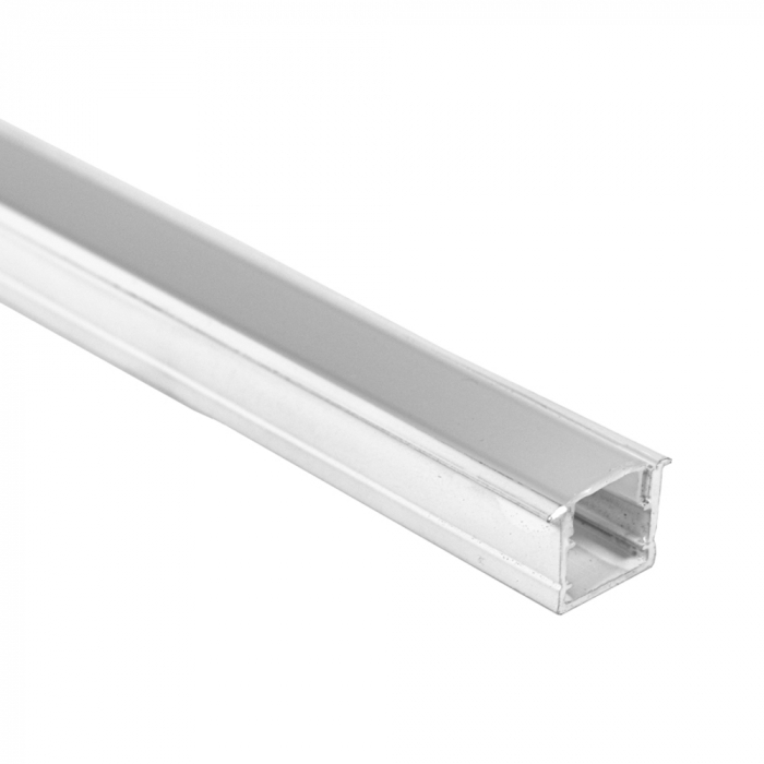 Perfil de Embutir Nordecor 15x12mm Barra de 3 metros Branco 4224