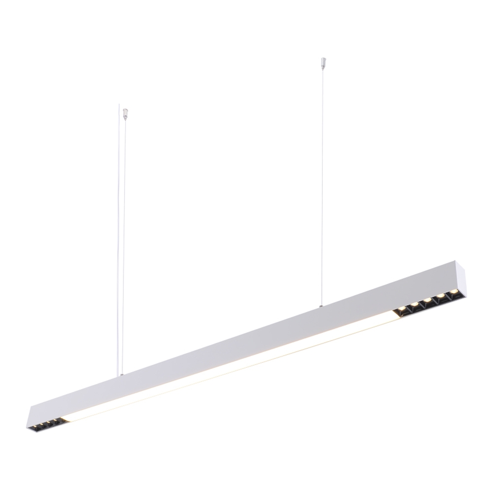 Pendente Nordecor Lyta Dif 40 watts 3000K Branco 60x35x1200mm 2837
