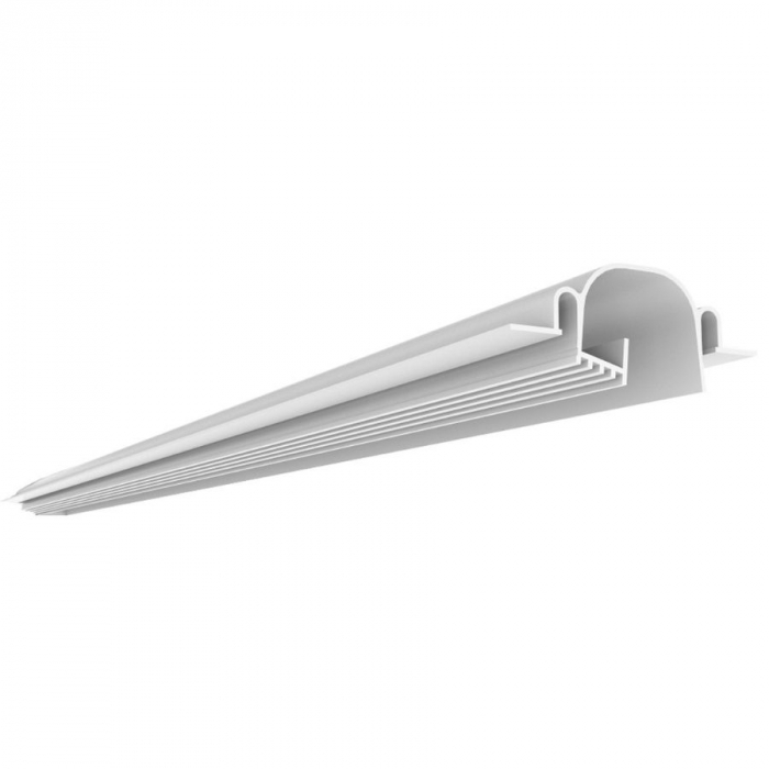 Perfil Newline Embutir Line Up Branco 1500x85x35mm SCPELS150