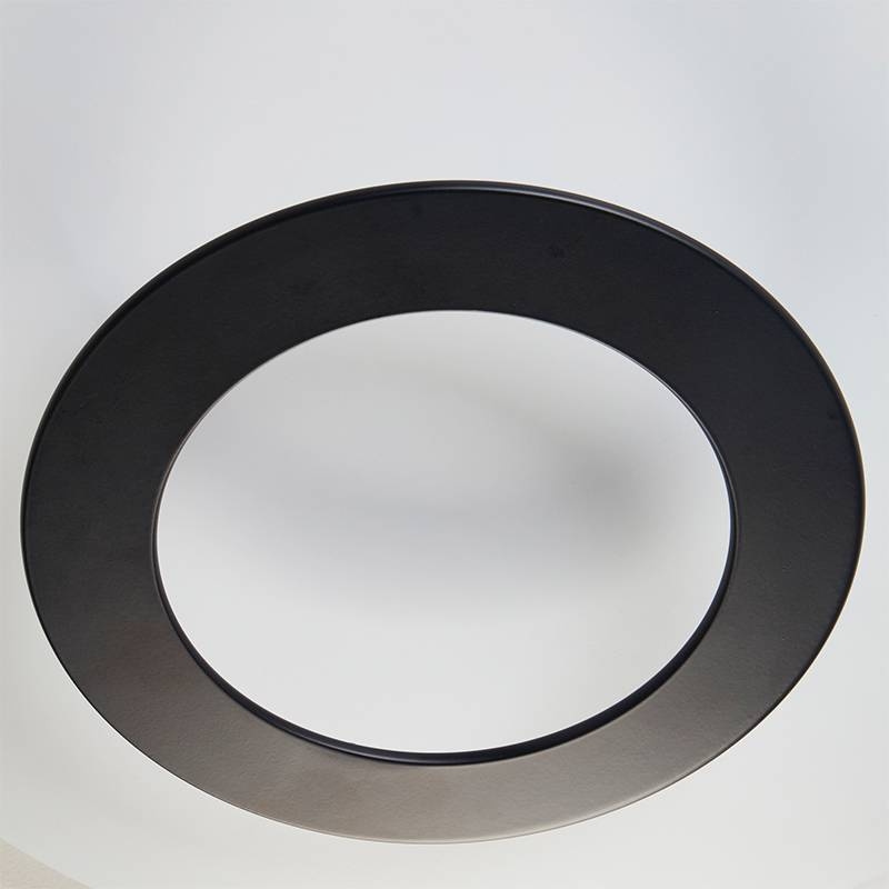 Plafon Nordecor Kote 24 watts 3000K Preto e Branco Ø600mm 2757