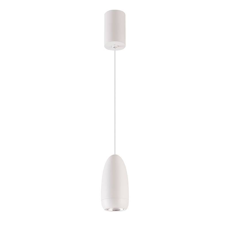 Pendente Nordecor Laju 7 watts 3000K Branco Ø60x120mm 2857