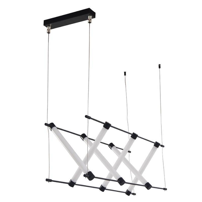 Pendente Nordecor Juli 54 watts 3000K Preto 400x920mm 2731