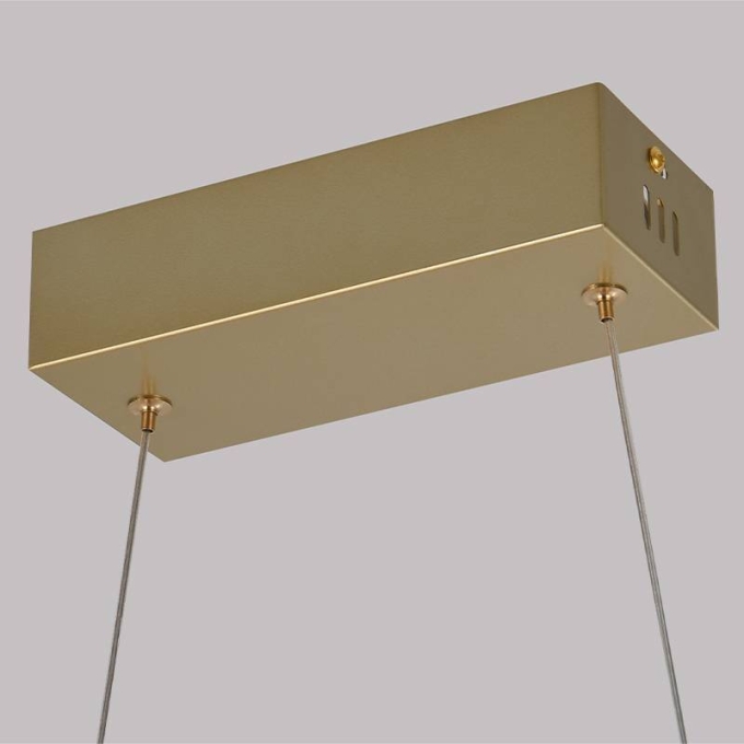 Pendente Nordecor Wyna 79 watts 3000K Ouro Champagne 280x900mm 2711