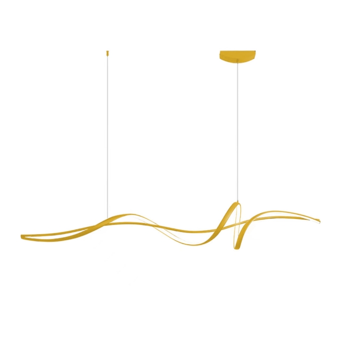 Pendente GMH Orquestra Dourado 30 watts 3000K Bivolt 1000X180mm P-ORQUESTRA-100-GOLD