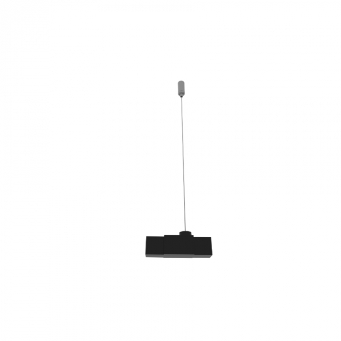 Junção para Perfil I Newline Sistema Linear Aéreo Fit15 66x18x18mm Cabo 5 metros SA15004X