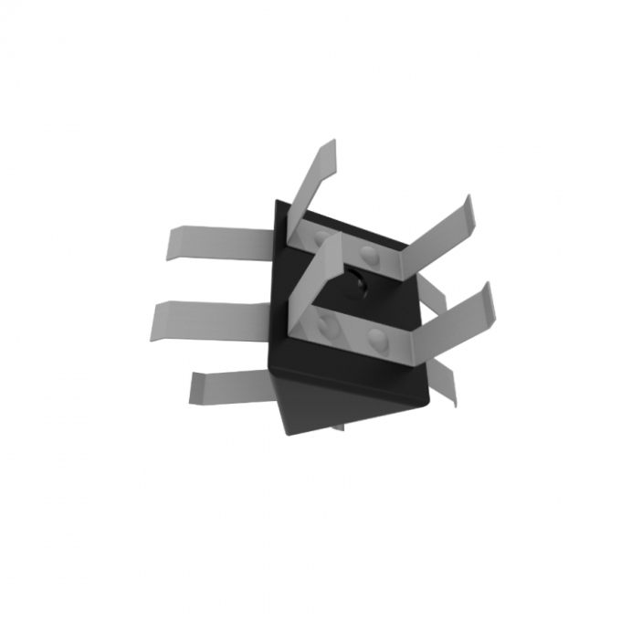 Junção p/ Perfil Quadrada Y Sobrepor e Pendente Newline New Fit40 90x80x50mm SS40004