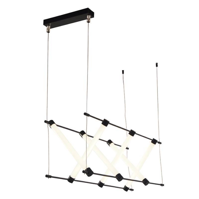 Pendente Nordecor Juli 54 watts 3000K Preto 400x920mm 2731