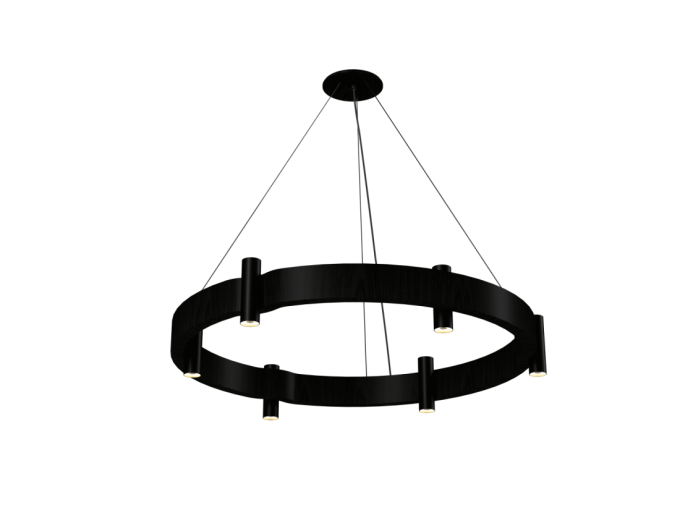Pendente Accord Flow 12L GU10 MR11 Ø800x135mm 1498