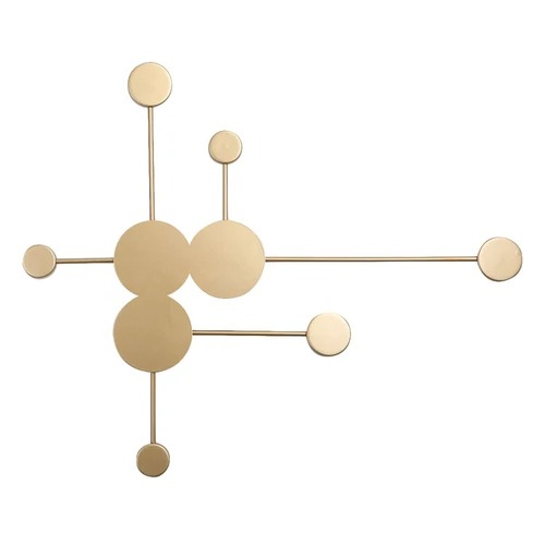 Arandela Bella Elo Dourado 24 watts 3000K 890x740x60mm DY003