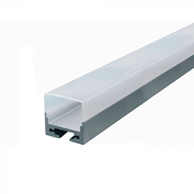 Perfil de Sobrepor Nordecor 20x20mm Barra de 3 metros Branco 4220