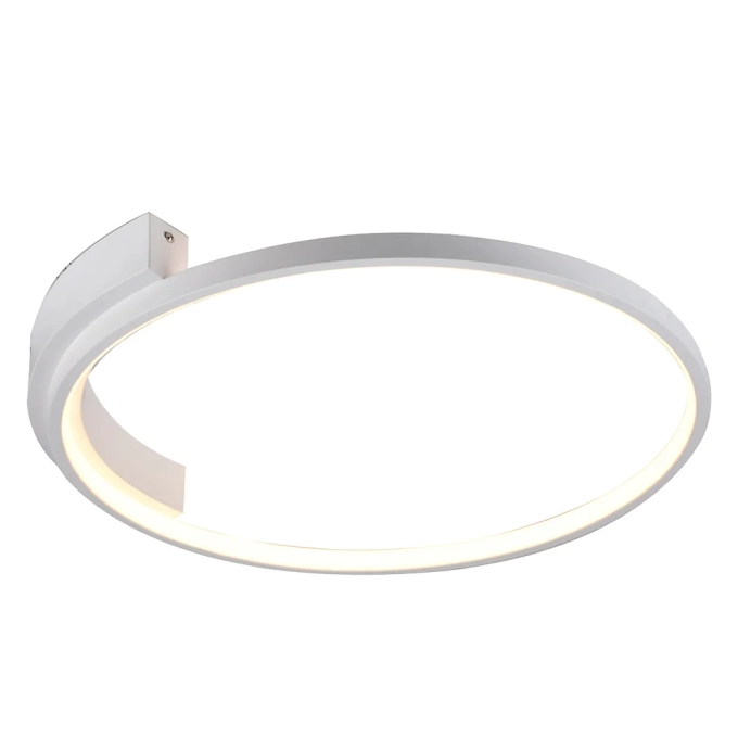 PLafon Bella Bambole Branco 30 watts 3000K Ø500x60mm Fo026LW