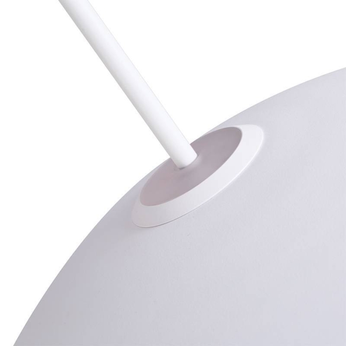 Pendente Nordecor Kale Ger 10 watts 3000K Branco Ø380mm 2859