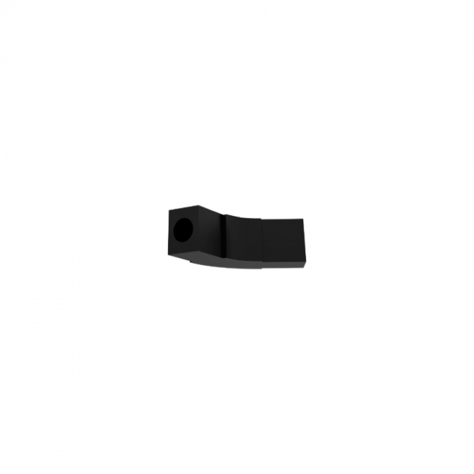 Junção para Perfil 120° Newline Sistema Linear Sobrepor Fit15 56x41x18mm SS15003