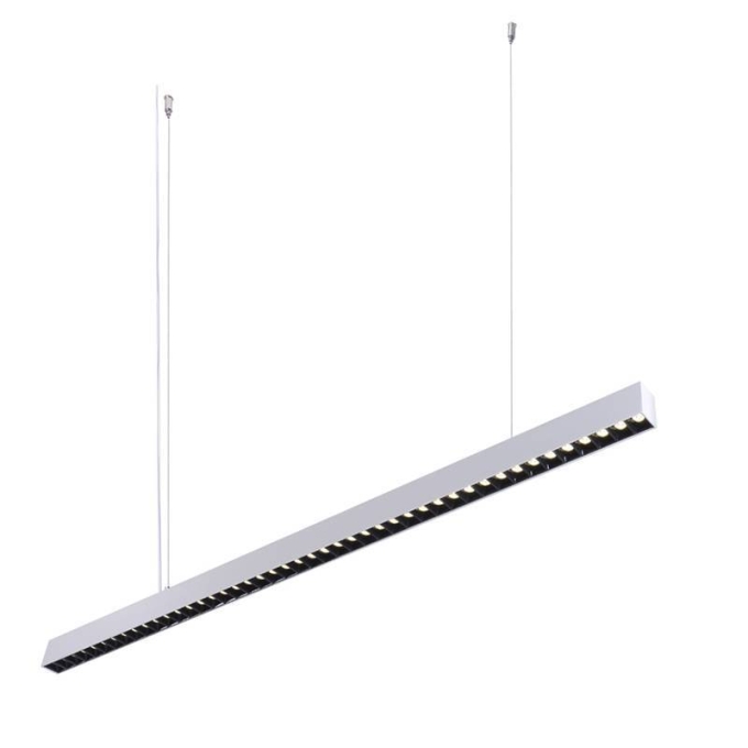Pendente Nordecor Lyta Pro 40 watts 3000K Branco 60x35x1200mm 2835