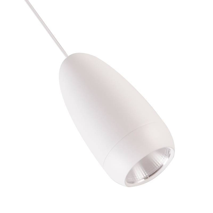 Pendente Nordecor Laju 7 watts 3000K Branco Ø60x120mm 2857