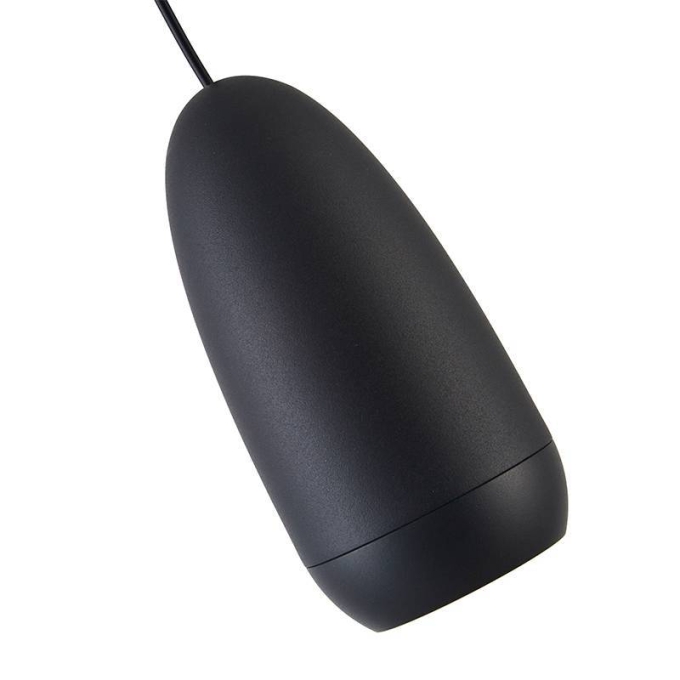 Pendente Nordecor Laju 7 watts 3000K Preto Ø60x120mm 2858