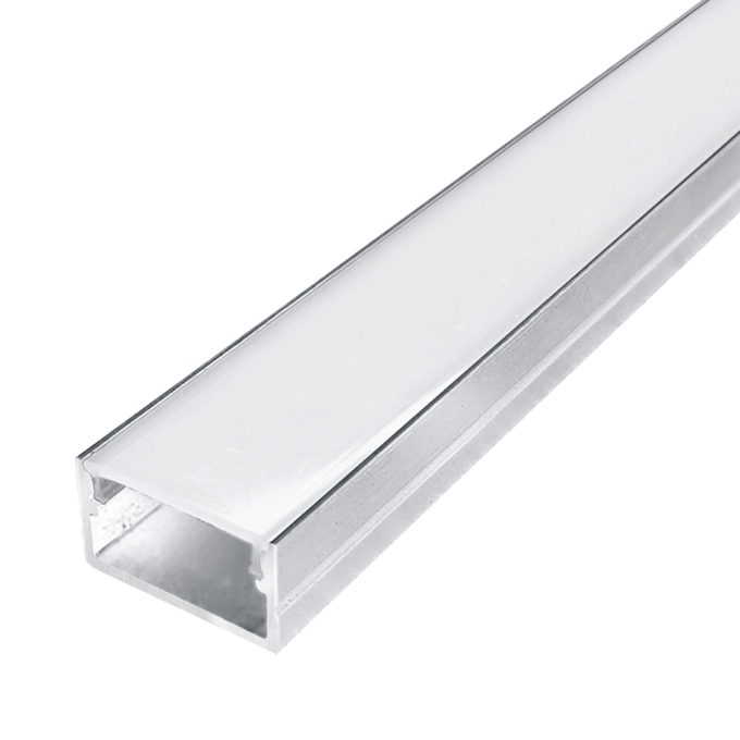 Perfil de Sobrepor Nordecor 20x11mm Barra de 3 metros Branco 4233