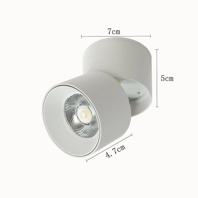 Spot Sobrepor Nordecor Alny 10 watts 3000K Branco Ø70x97mm 2134