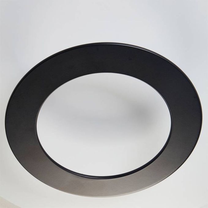 Plafon Nordecor Kote 24 watts 3000K Preto e Branco Ø600mm 2757