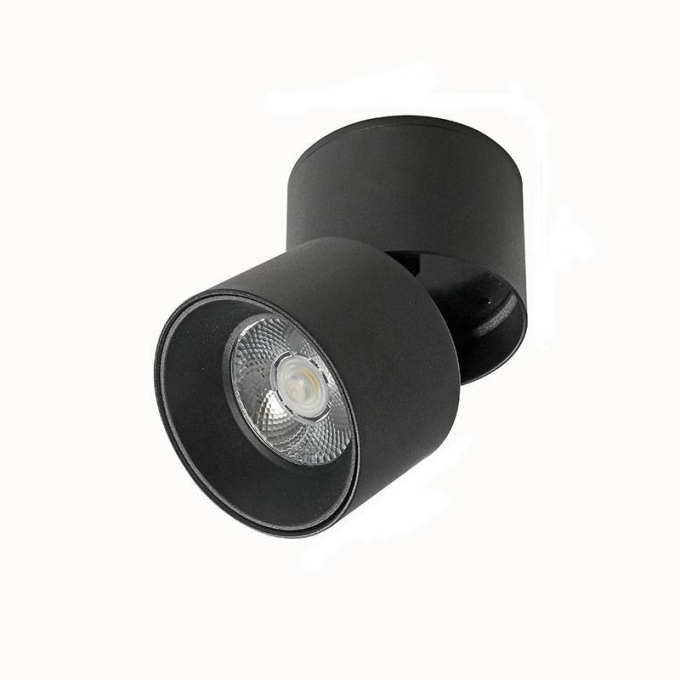 Spot Sobrepor Nordecor Alny 10 watts 3000K Preto Ø70x97mm 2135