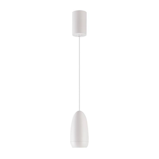 Pendente Nordecor Laju 7 watts 3000K Branco Ø60x120mm 2857