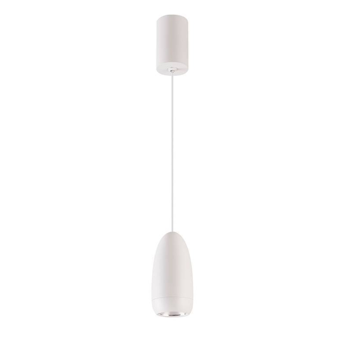 Pendente Nordecor Laju 7 watts 3000K Branco Ø60x120mm 2857