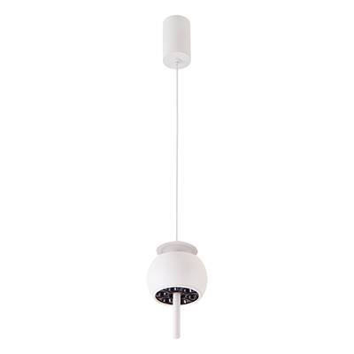 Pendente Nordecor Oliwa 10 watts 3000K Branco Ø95x155mm 2805