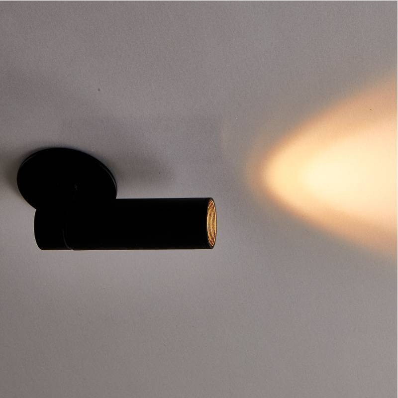 Spot Embutir Nordecor Blet 5 watts 24° IP20 3000K Preto Bivolt Ø30x100mm 6338
