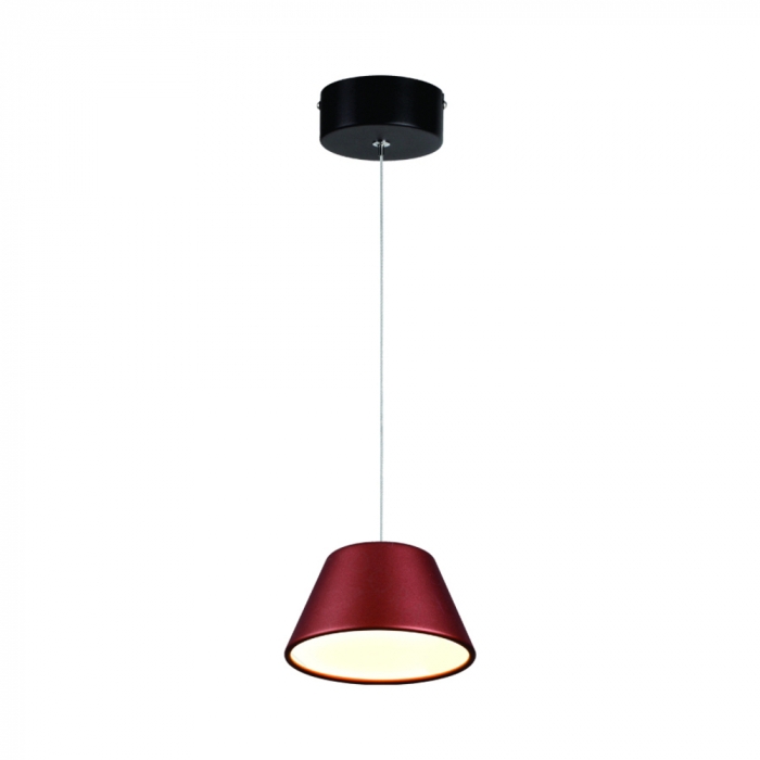 Pendente Sindora 9 watts 3000K Metal Marrom e Acrílico Ø160x100mm DCD01828