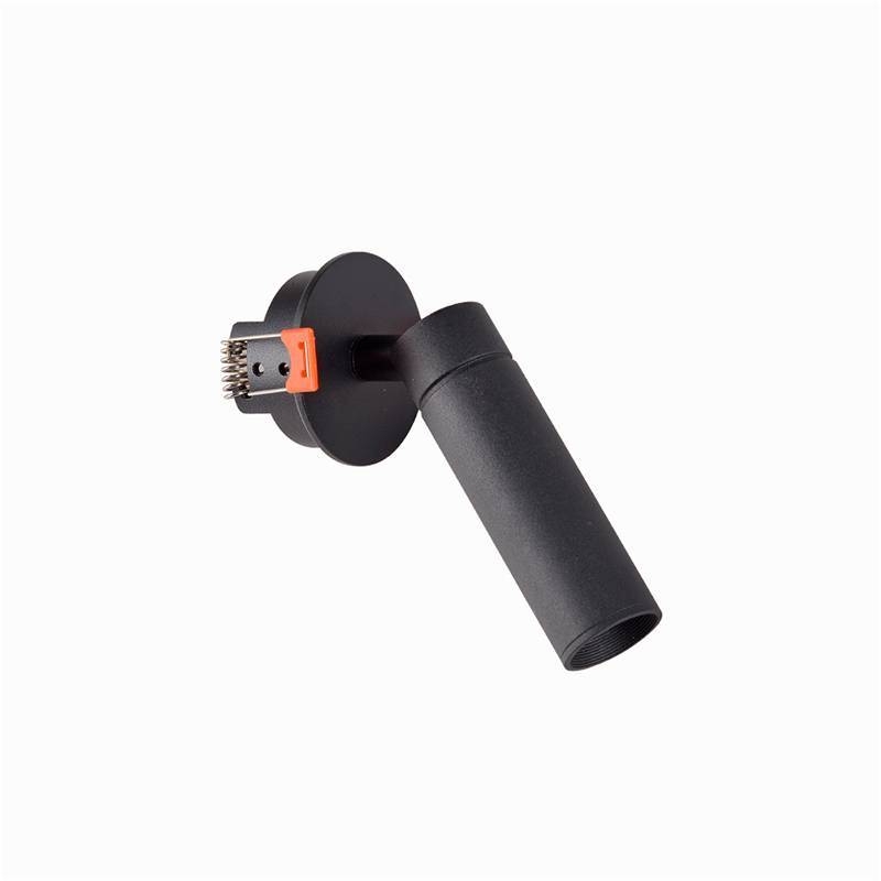 Spot Embutir Nordecor Blet 5 watts 24° IP20 3000K Preto Bivolt Ø30x100mm 6338
