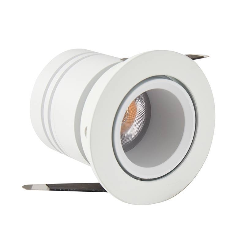 Embutido Nordecor Lun 10 watts 2700K 24° Branco Ø62x55x55mm IRC90 Bivolt 6506