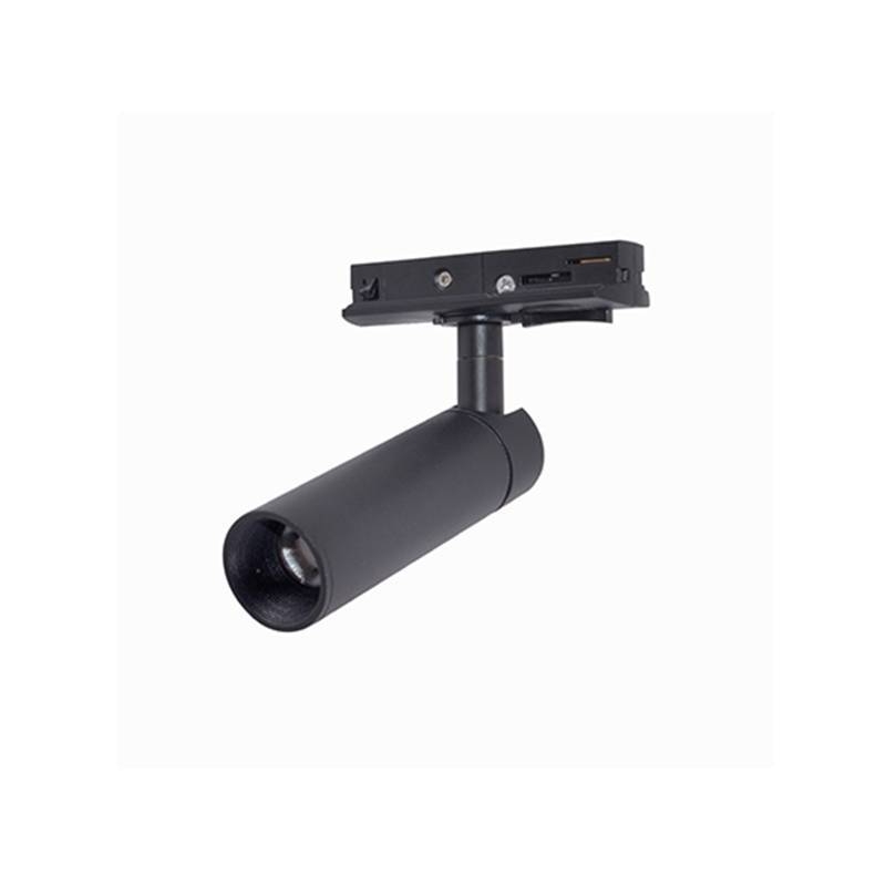 Spot para Trilho Nordecor Blet Preto 5 watts 3000K 24° Ø30x100mm 6396
