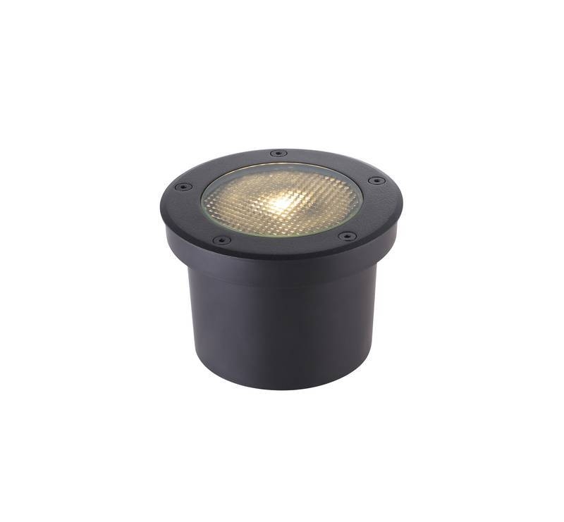 Embutido de Solo Nordecor Venna Of 20 watts 12° 3000K IP67 Preto Ø130x90mm 6420