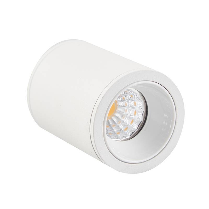 Mini Spot Sobrepor Nordecor Klor M Redondo 3 watts 3000K 24° Branco Ø35x45mm Bivolt 6589