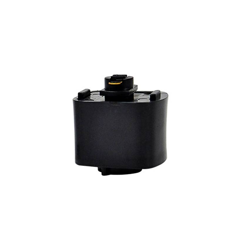 Adaptador para Trilho Eletrificado 2P Nordecor Preto 30x30x30mm 6065