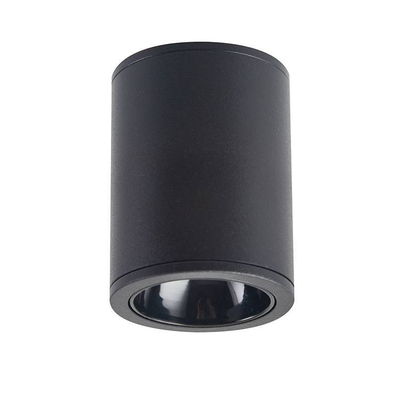 Mini Spot Sobrepor Nordecor Klor M Redondo 3 watts 3000K 24° Preto Ø35x45mm Bivolt 6590