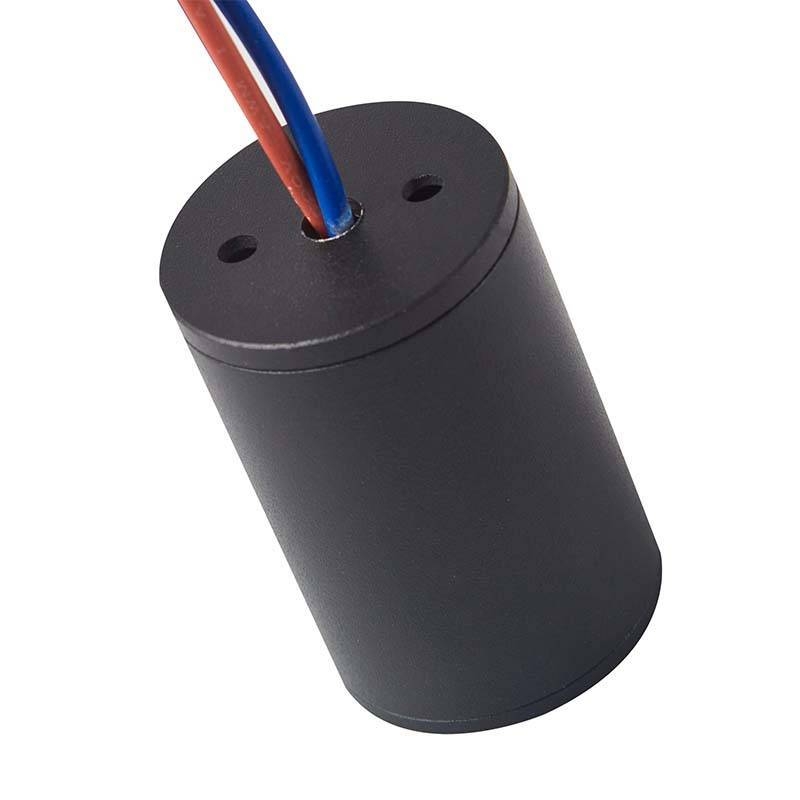 Mini Spot Sobrepor Nordecor Klor P Redondo 3 watts 3000K 24° Preto Ø30x43mm Bivolt 6588