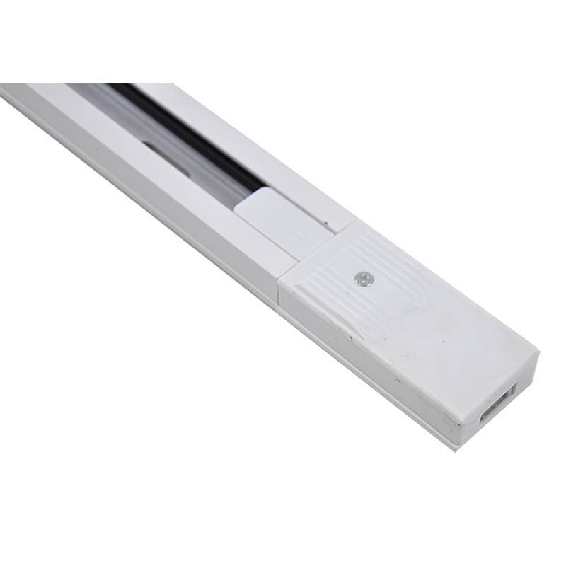 Trilho Eletrificado com Canaleta Nordecor Branco  1,5 Metros 6814